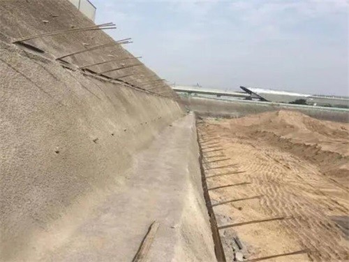 徐水河道边坡加固